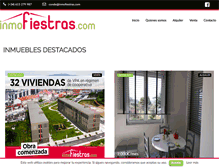 Tablet Screenshot of inmofiestras.com